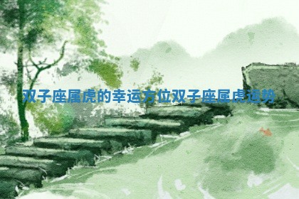 ⭐ 双子座属虎的幸运方位_ 💩 双子座属虎运势