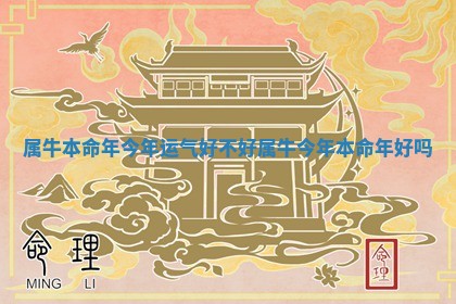 属牛本命年今 💪 年运气好不好_属 💫 牛今年本命年好吗