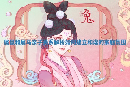 属鼠和属马亲子关系解析 如 🕰 何建立和谐 🌞 的家庭氛围